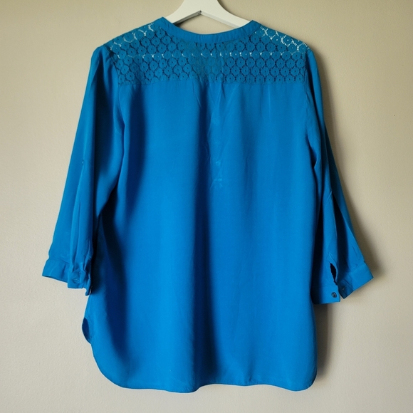 Kenneth Cole Classic 3/4 sleeves Top Size Medium - Picture 5 of 11